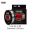 Kingdom CX3 Soft Fluorocarbon Coating 100M Fishing Line