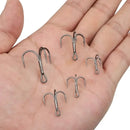 45pcs/Pack Treble Fishing Hook