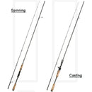 RoseWood Casting Spinning Fishing Rod