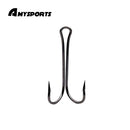 AMYSPORTS 50pcs/box Double Hook