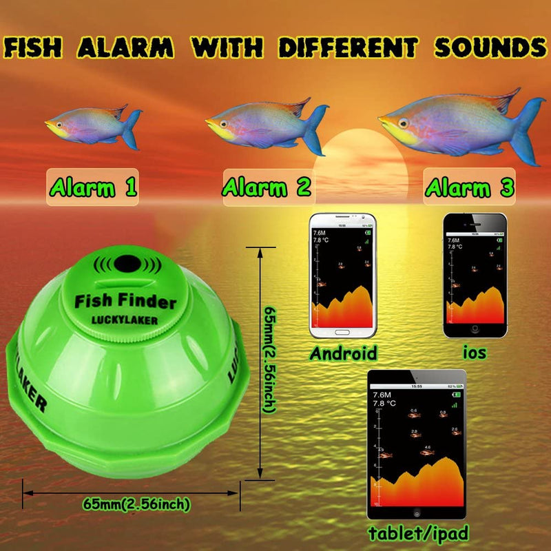 LUCKYLAKER Wireless Wifi Fish Finder