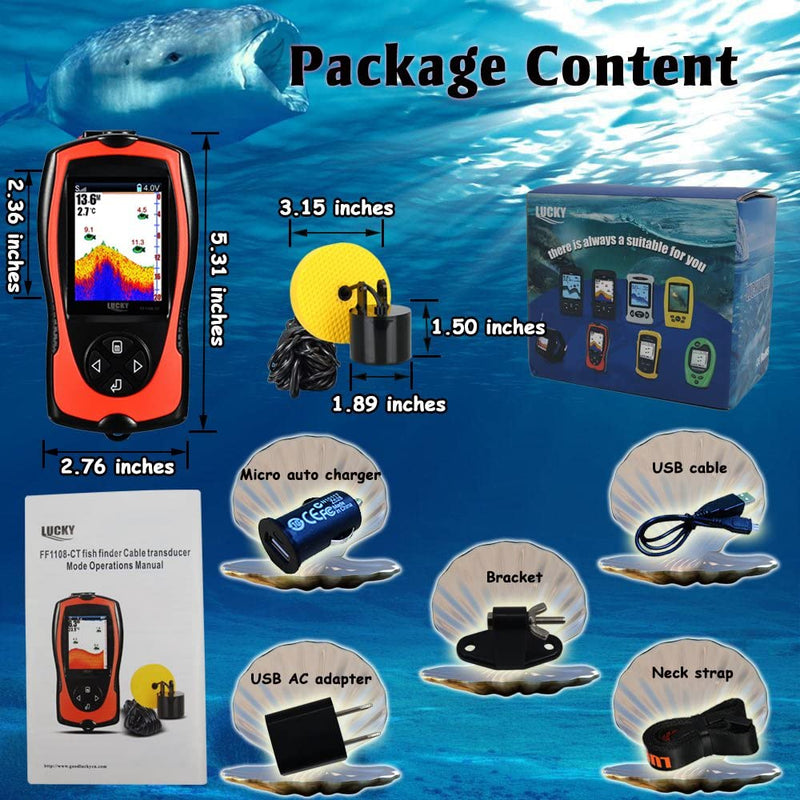 LUCKYLAKER Wired Fish Finder