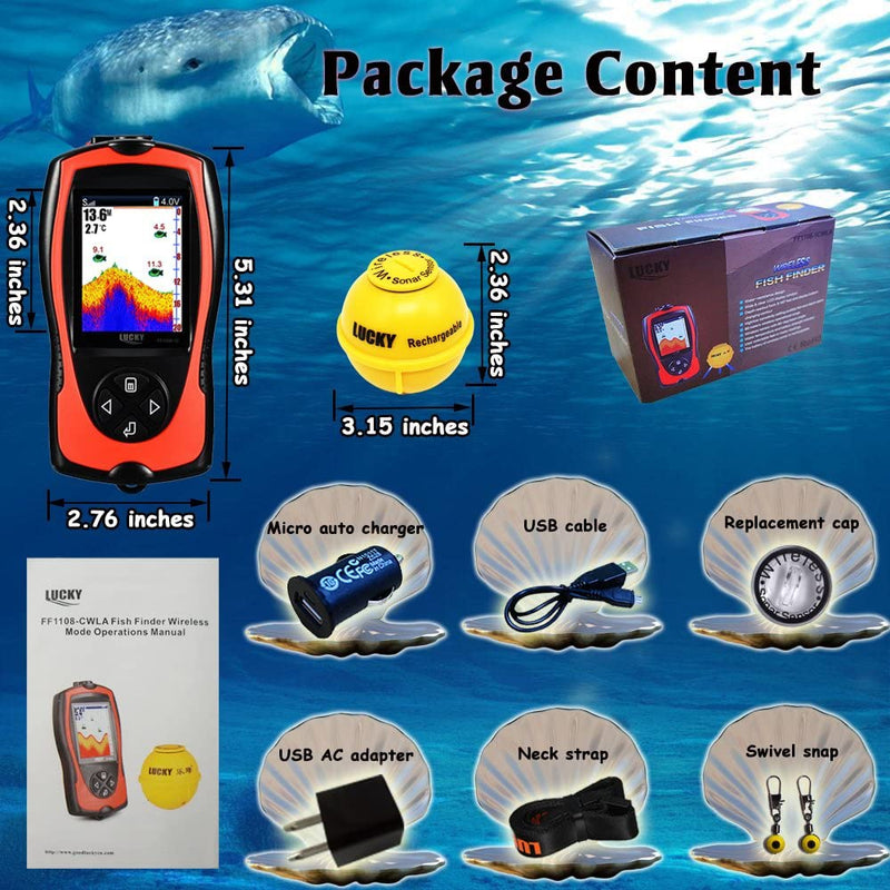 LUCKYLAKER Wireless Fish Finder