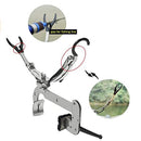 AMYSPORTS Boat Marine Adjustable Fishing Rod Holder