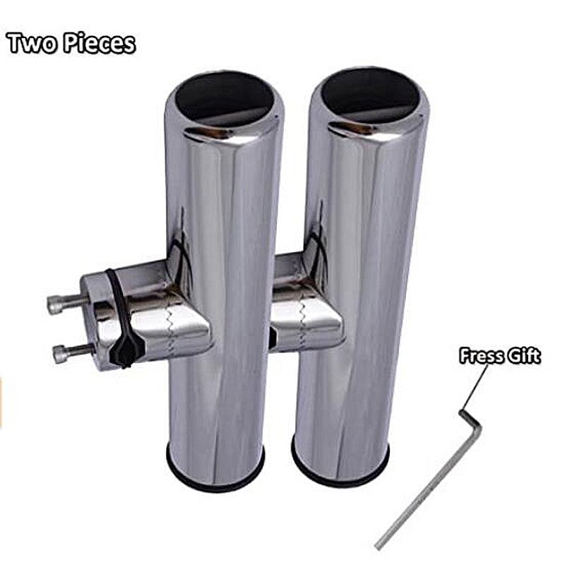 AMYSPORTS PCS Rail Mount Clamp Rod Holders Fishing Rod Holder