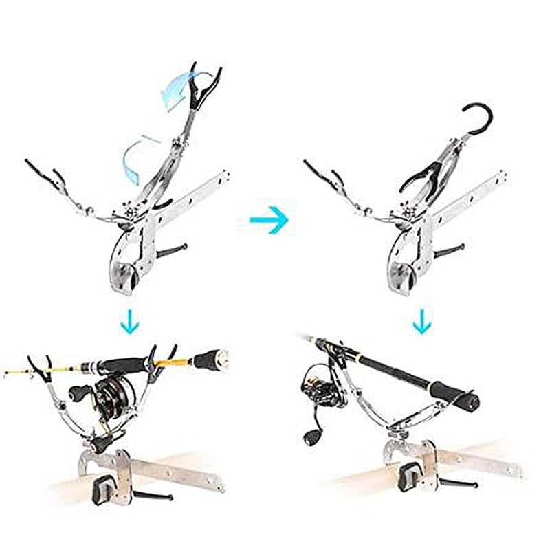 AMYSPORTS Angle Adjustable Fishing Rod Holder