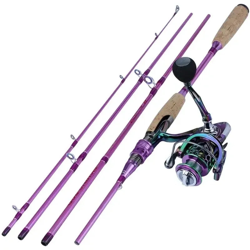 Sougayilang Spinning Fishing Combo Gear Ratio 5.2:1