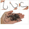 AMYSPORTS 20pcs/Pack Octopus Offset Sport Circle Fishing Hook