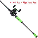 Sougayilang Baitcasting Fishing Combo Gear Ratio 8.1:1