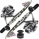 Sougayilang Spinning Fishing Combo Gear Ratio 5.5:1