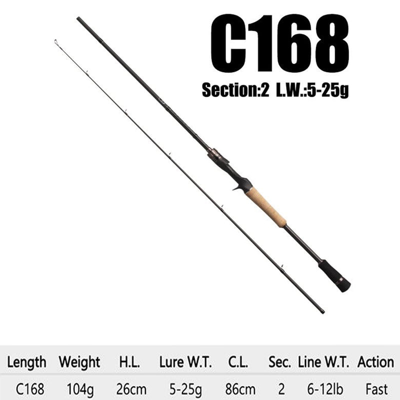 OBEI ASTRA spinning/casting fishing rod