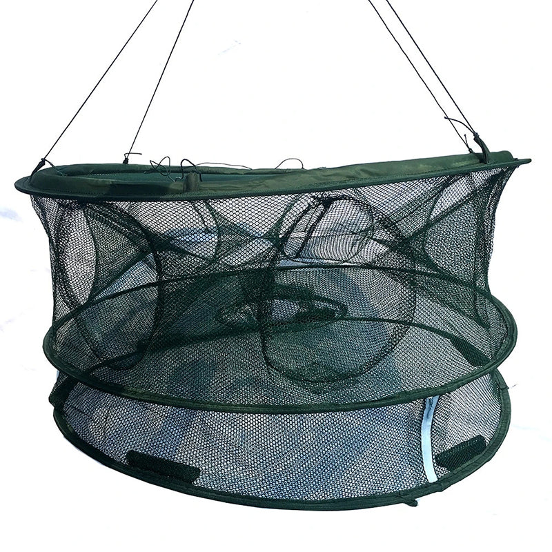 Foldable 6/7/8 Entrances Fishing Net