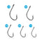 50pcs/pack Crank Fishing Hooks
