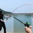 Sougayilang Baitcasting Fishing Combo Gear Ratio 7.2:1