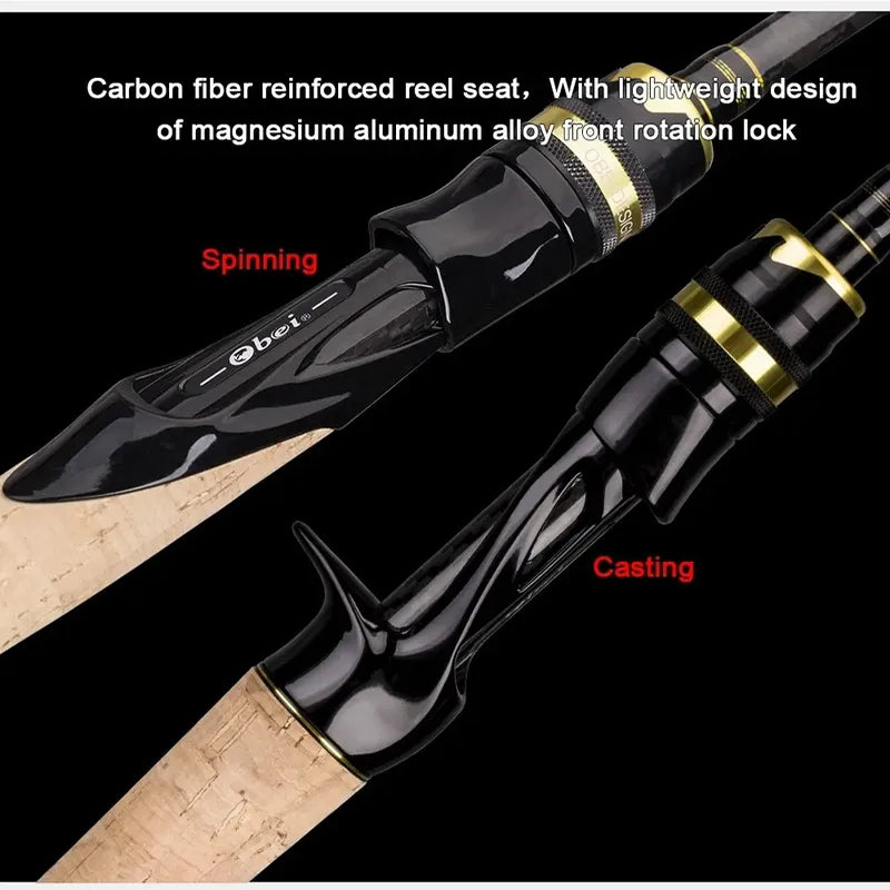 Obei Elf Casting Spinning Fishing Rod