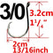AMYSPORTS 20pcs/Pack Octopus Offset Sport Circle Fishing Hook