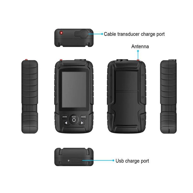 LUCKYLAKER Waterproof Fish Finder Wired/Wireless Dual Beam