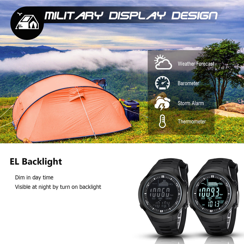 Sports AMYSPORTS Outdoor Fishing Watch