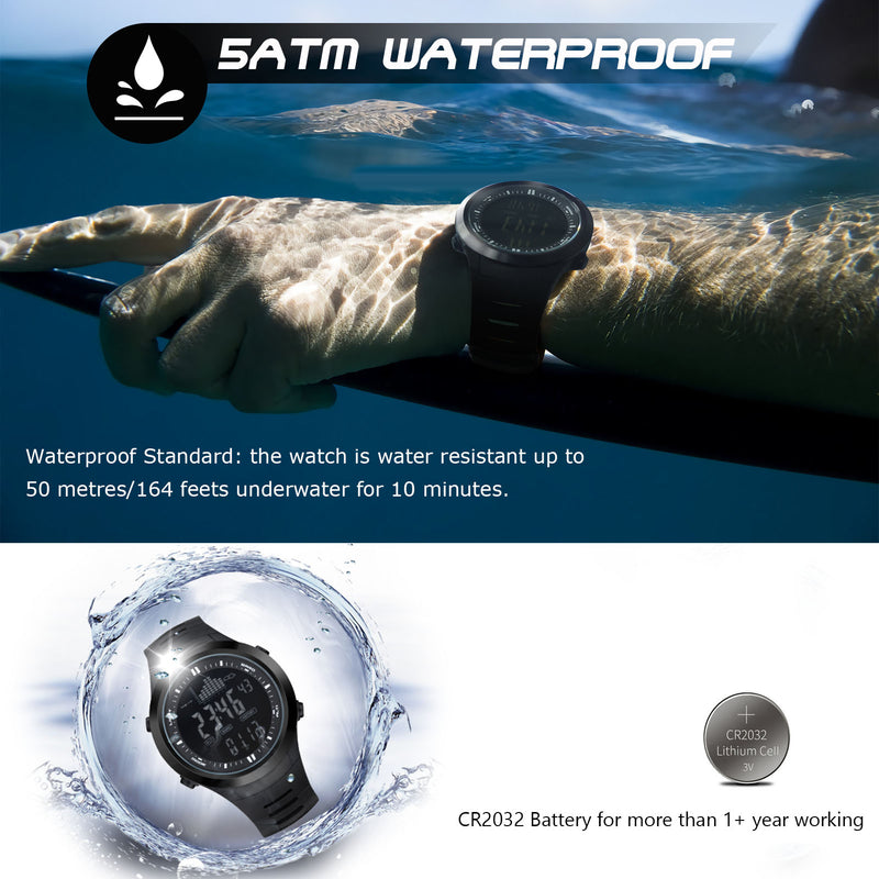 Sports AMYSPORTS Outdoor Fishing Watch