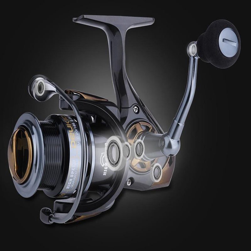 HS Metal Spool Fishing Reel