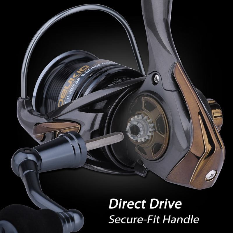 HS Metal Spool Fishing Reel