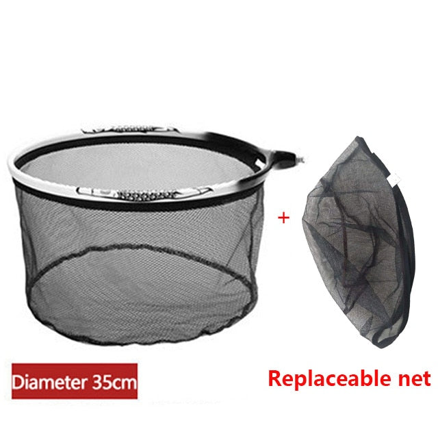 Brail Nano Titanium Alloy Landing  Fishing Net