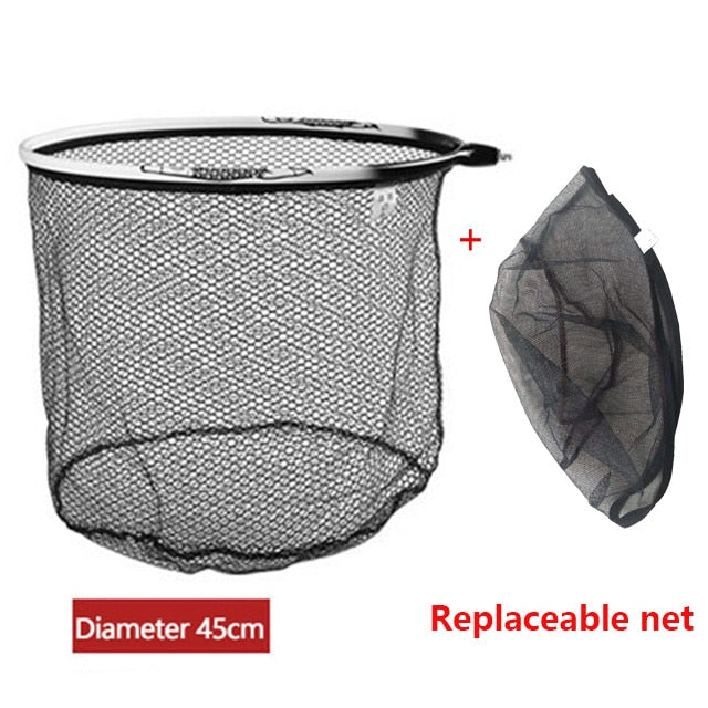 Brail Nano Titanium Alloy Landing  Fishing Net