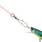 AMYSPORTS 50pcs/Pack Fishing Ball Bearing Swivels with Duo Lock Snap (White)