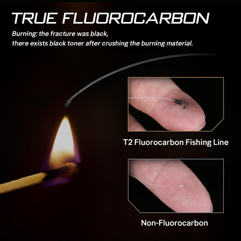 9 Strands Fluorocarbon 100M / 109.4YDS Fishing Line
