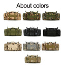 Large Capacity Canvas Waterproof Fishing Bag