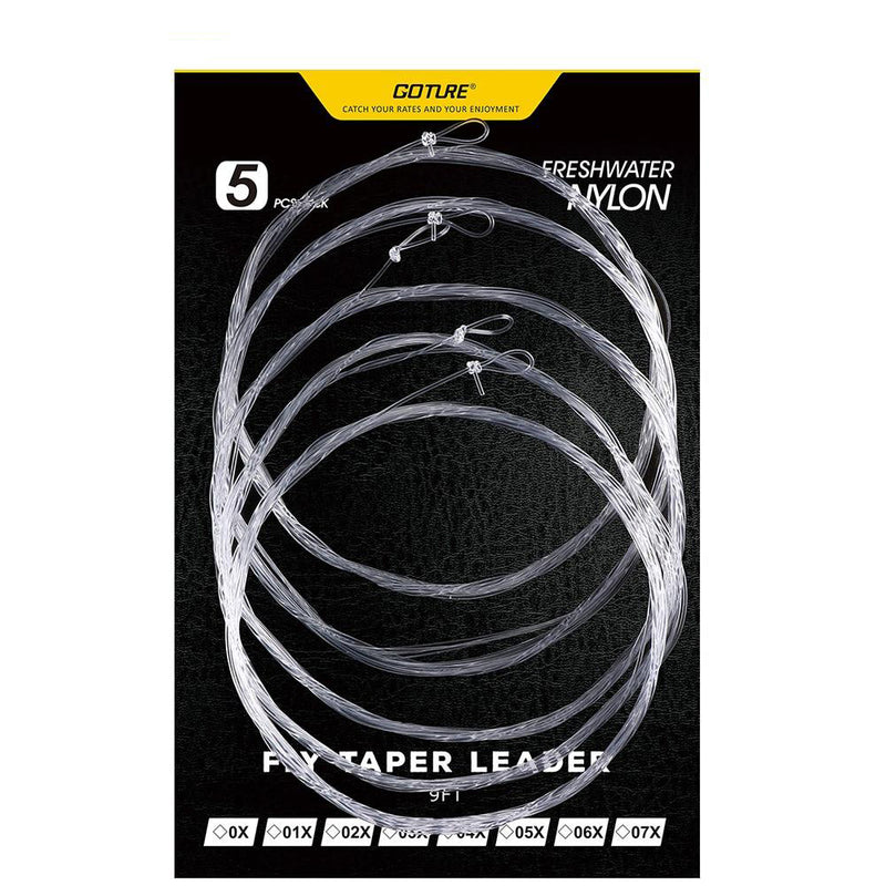 5pcs 9 FT/2.74 M Fly Fishing Line