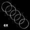 5pcs 9 FT/2.74 M Fly Fishing Line