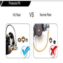 HS Metal Spool Fishing Reel