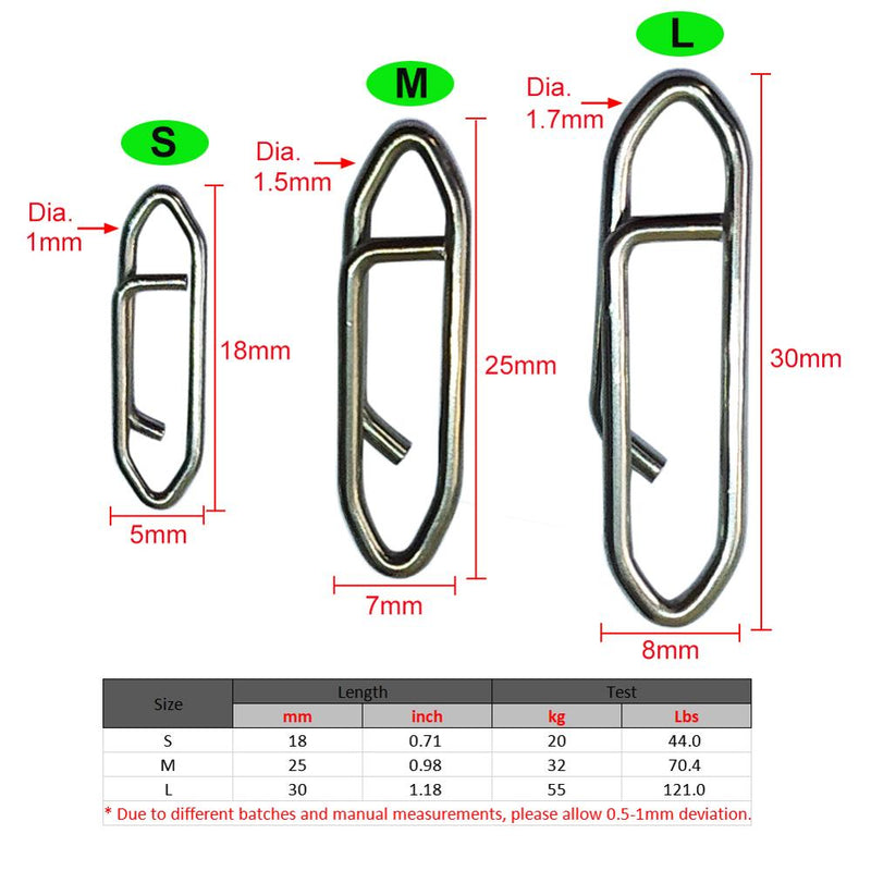 Fishing Swivel Snaps Clip, Snaps