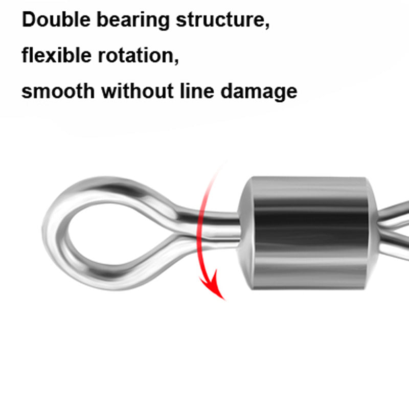 Fishing Rolling Swivels with Lock Head | Rolling Swivel Fishing Rolling Swivels with Lock Head | Rolling Swivel