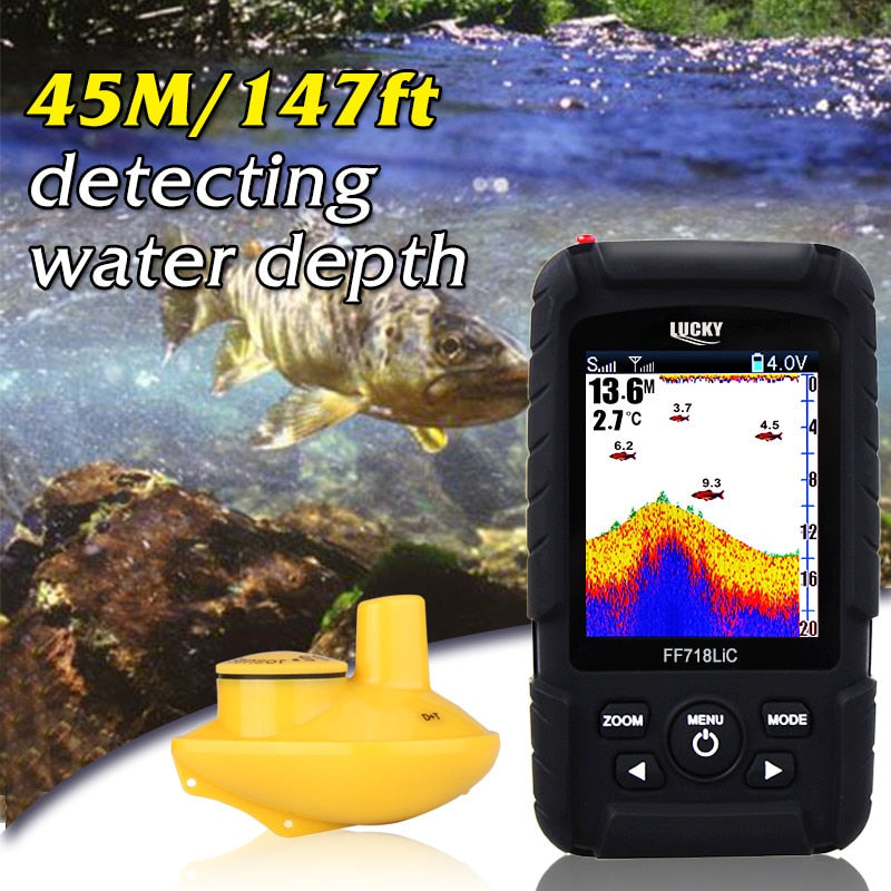LUCKYLAKER  Wireless Waterproof Fish Finder