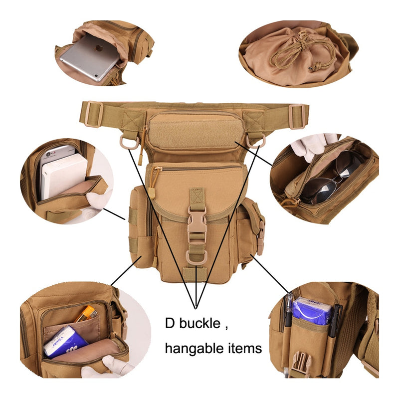 Fly Fishing Bag For Leg Tackle Trays