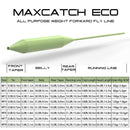 AMYSPORTS 100FT Weight Forward Floating Fly Fishing Line