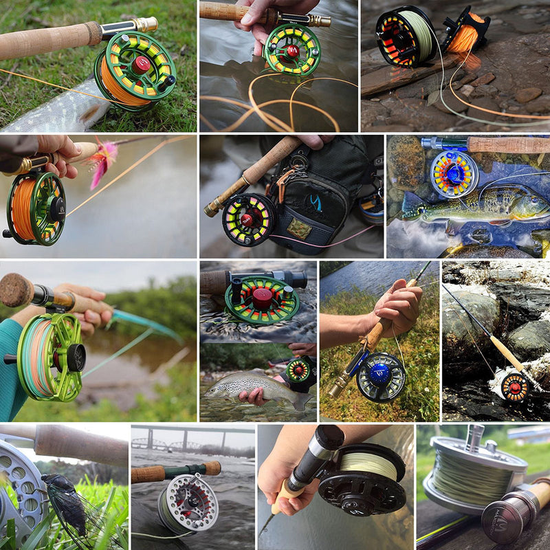 AMYSPORTS 100FT Weight Forward Floating Fly Fishing Line