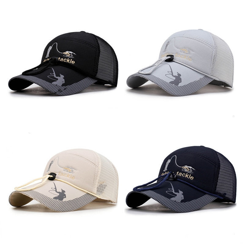 Mesh Fishing Cap