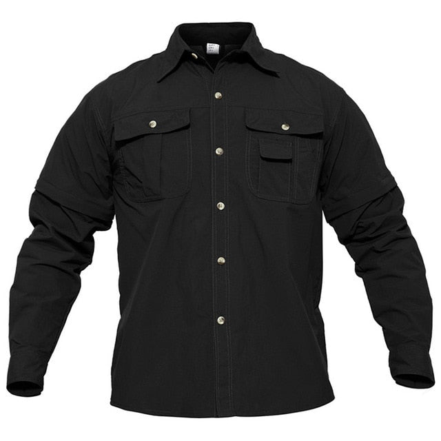 Men's Shirt Military Quick Dry Shirt