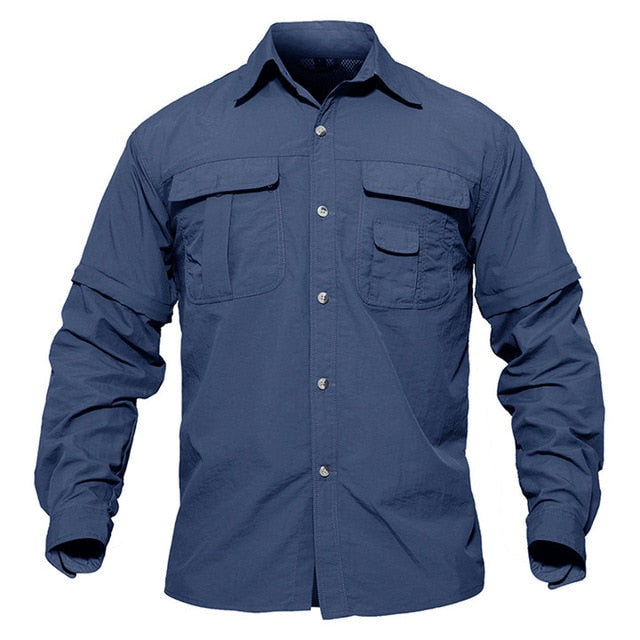 Men's Shirt Military Quick Dry Shirt