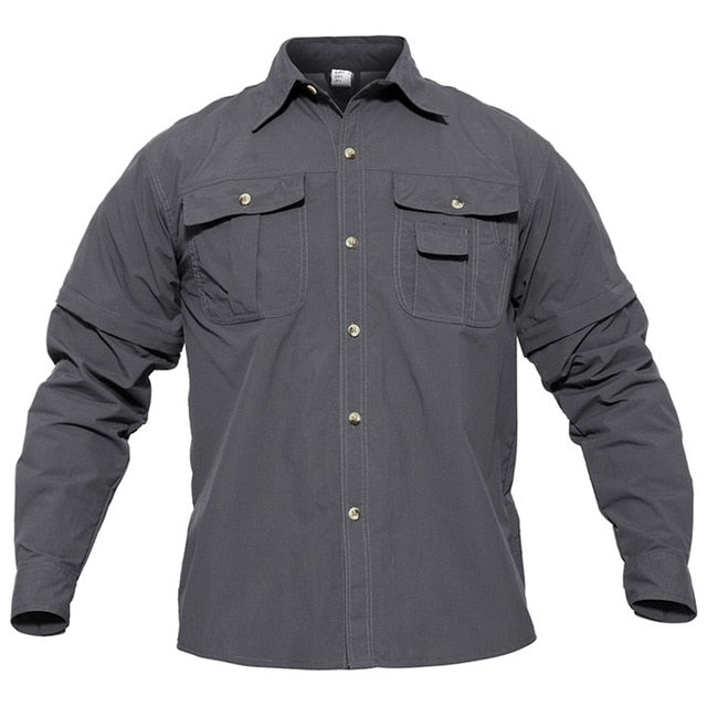Men's Shirt Military Quick Dry Shirt