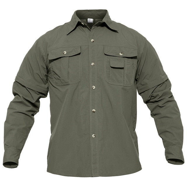 Men's Shirt Military Quick Dry Shirt