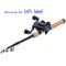 Sougayilang A-RMHG Telescopic Spinning/Baitcasting Combo