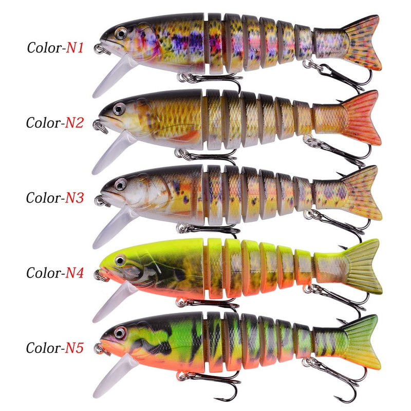 Multi Minnow Fishing Lure
