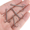 AMYSPORTS 50pcs/box Double Hook