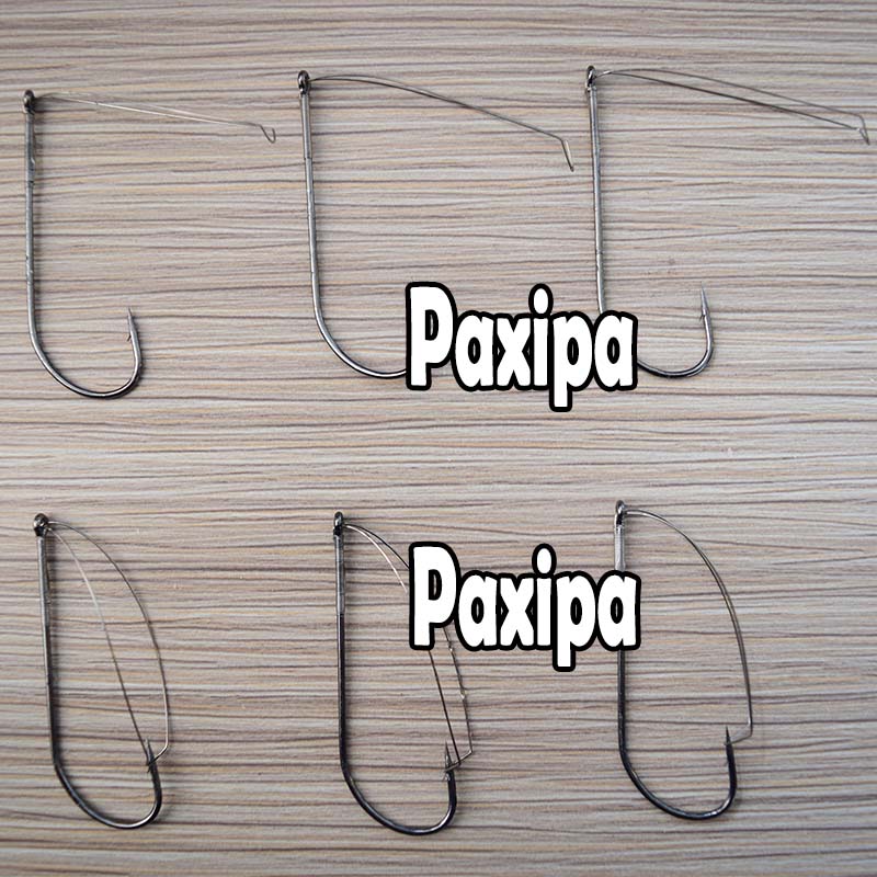 AMYSPORTS 100pcs/Pack Weedless Hook