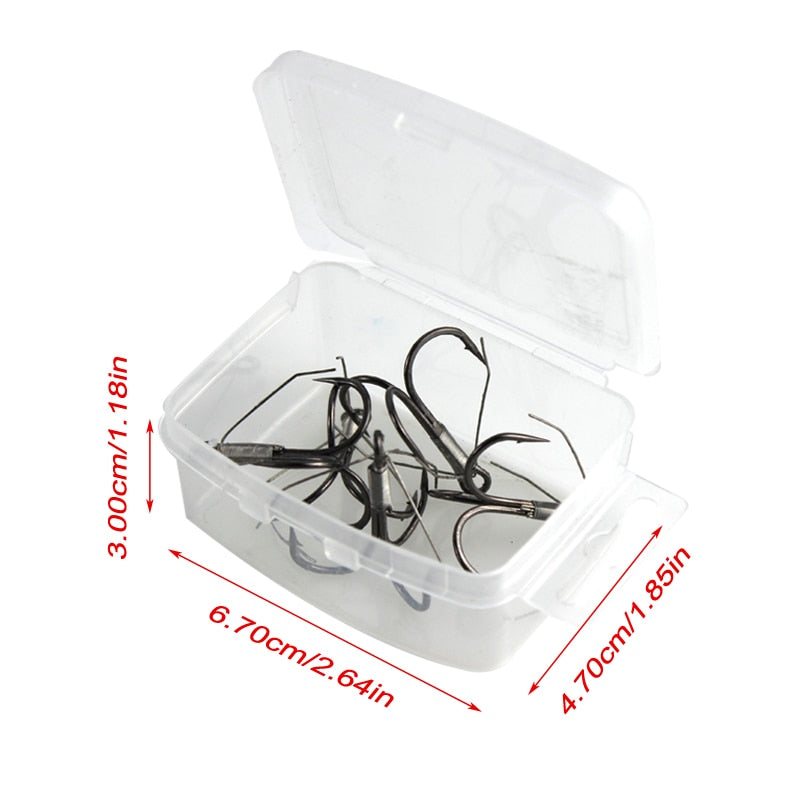 AMYSPORTS 5pcs/Pack Treble Hook