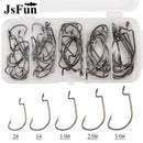 AMYSPORTS 50pcs/Pack Worm Hook